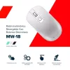 Belaidė optinė pelė Canyon CNS-CMSW18A RF, žalia/balta