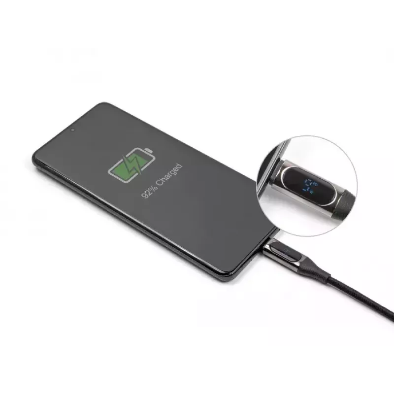 DeLOCK USB 2.0 duomenų ir greito įkrovimo laidas USB Type-C vyriškas į vyrišką PD 3.0 100 W 2 m
