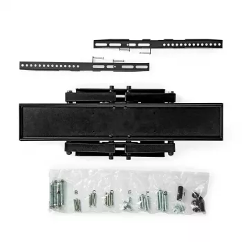 TV laikiklis Nedis TVWM3551BK 2,03 m 80 colių Juodas 35 kg