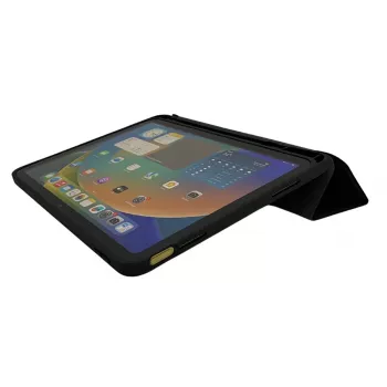 Folio Slim Case Hurtel DEQSTER iPad 10,9 colio (10 kartos) – TPU/PU dėklas, 3 stovo padėtys, 244 g