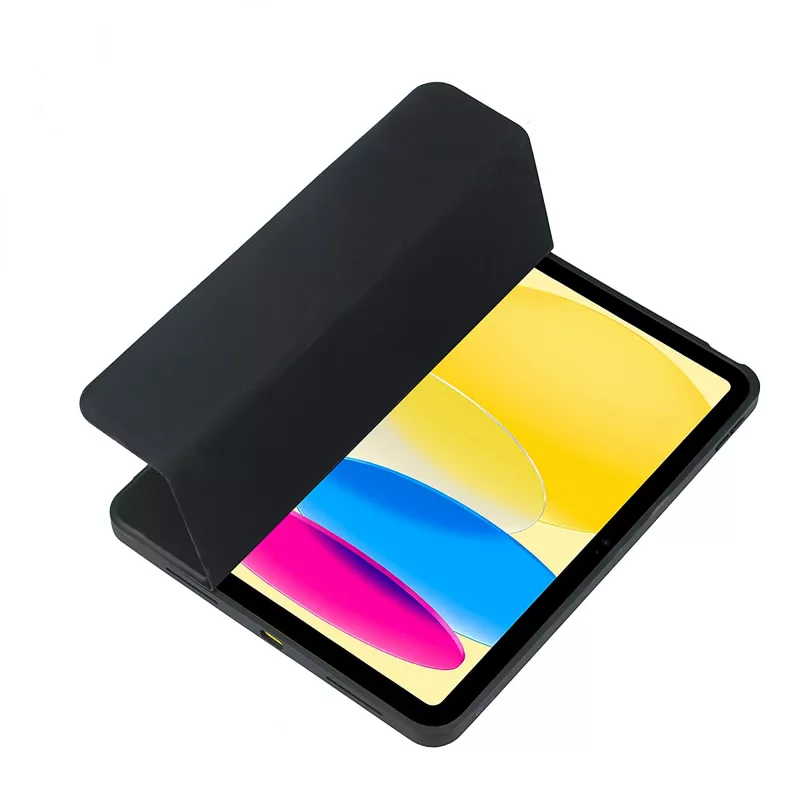 Folio Slim Case Hurtel DEQSTER iPad 10,9 colio (10 kartos) – TPU/PU dėklas, 3 stovo padėtys, 244 g