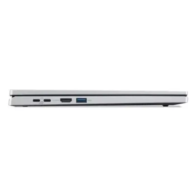Konvertuojamas nešiojamas kompiuteris Acer Aspire Go Spin 14 AGSP14-31PT-36R6 — 14 colių WUXGA liečiamasis, Intel Core 3 N355 1.9 GHz, 16 GB LPDDR5, 512 GB SSD, Windows 11 Home, sidabrinis