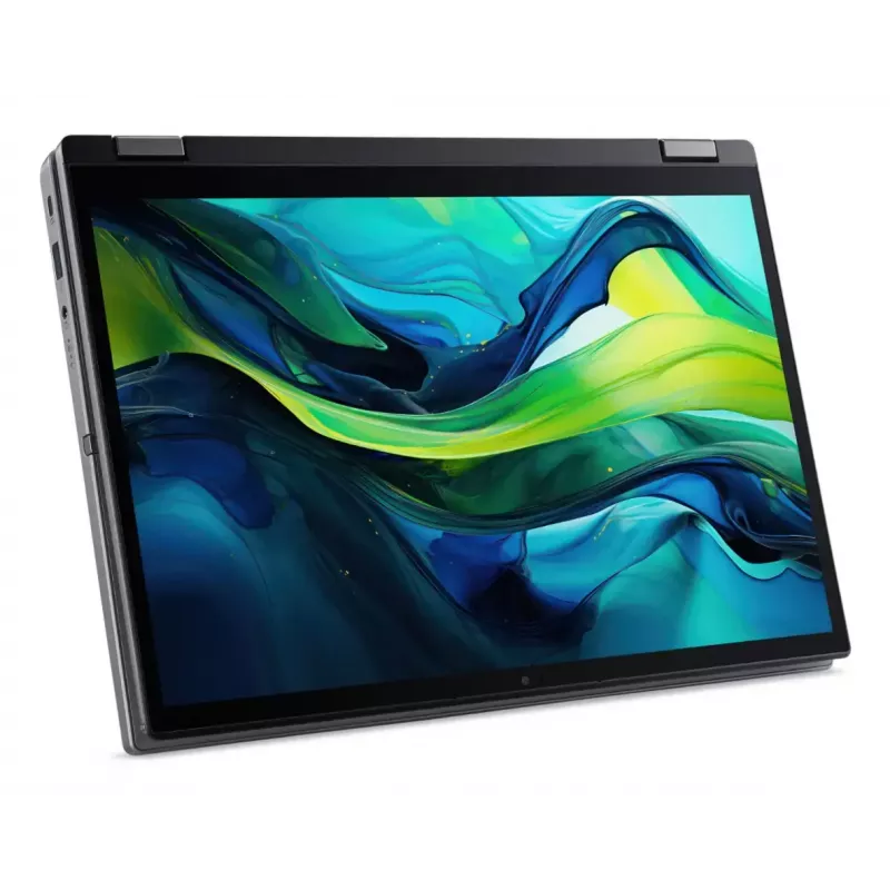 Konvertuojamas nešiojamas kompiuteris Acer Aspire Spin 14 ASP14-52MTN-75Q5 — Intel Core Ultra 7 155U, 14 colių WUXGA jutiklinis, 16 GB LPDDR5x, 1 TB SSD, Wi‑Fi 6, Windows 11 Home, pilka