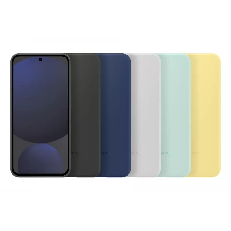Dėklas Samsung Galaxy S24 FE Silikoninis Pilkas