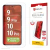 Displex apsauginis stiklas (10H) Google Pixel 9, Pixel 9 Pro, Pixel 10, Pixel 10 Pro su Eco montavimo rėmeliu, atsparus įbrėžimams
