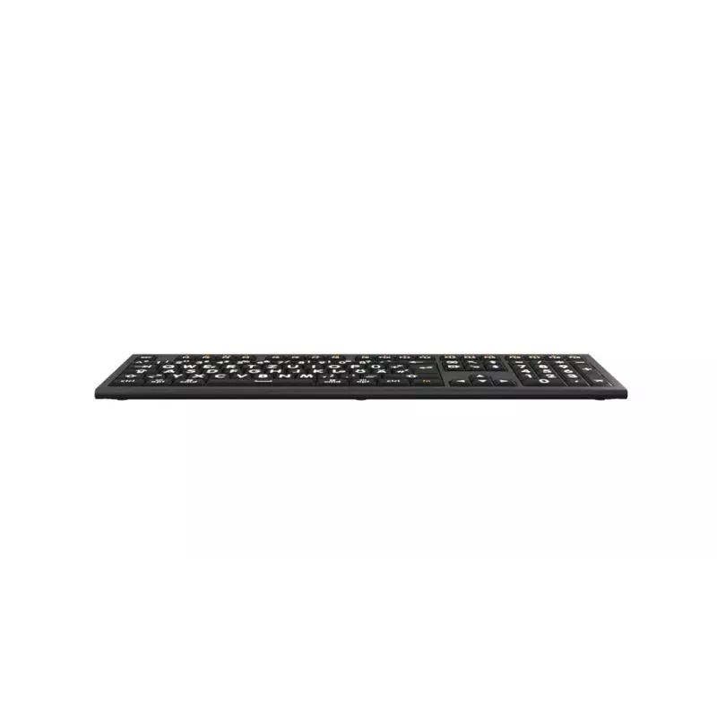 Logickeyboard LKB-LPWB-A2M-DE klaviatūra, universali USB, QWERTZ, juoda
