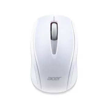 Pelė Acer AMR800 Ambidextrinė RF belaidė optinė 1600 DPI balta