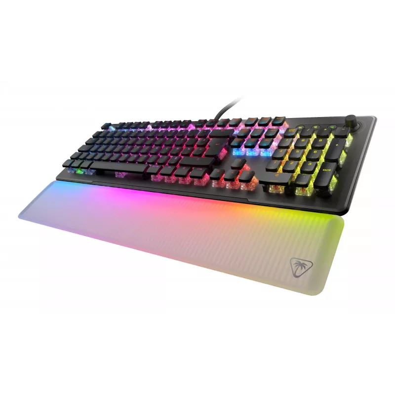 Turtle Beach Vulcan II Max žaidimų klaviatūra, optomechaninė, USB, QWERTZ, juoda