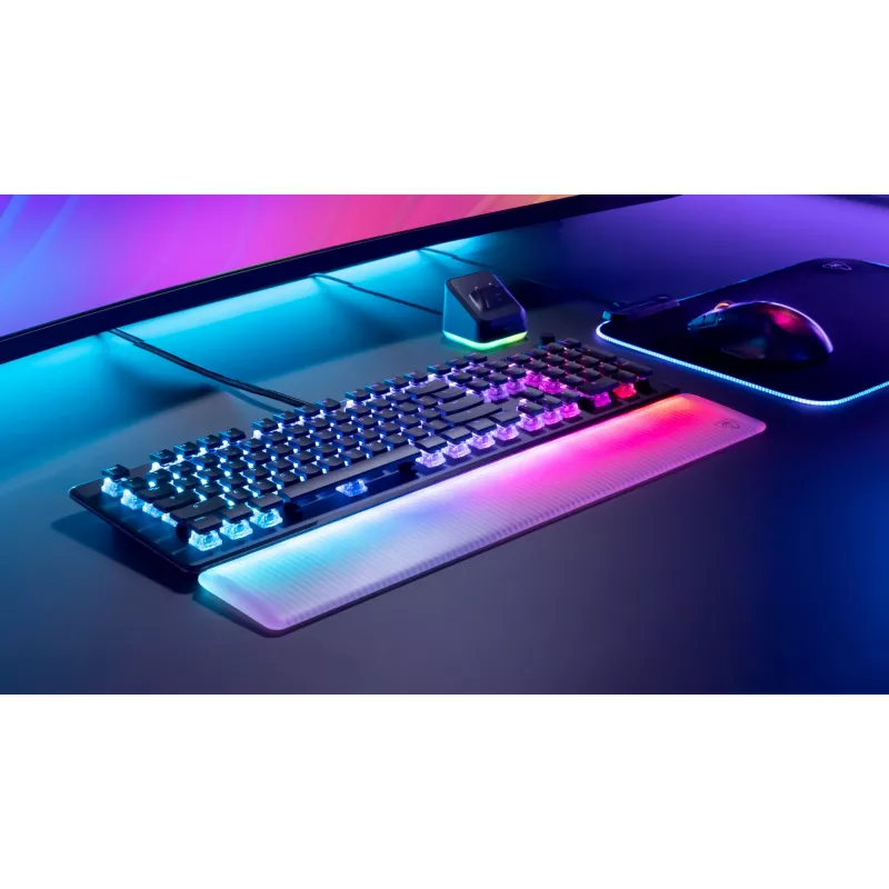 Turtle Beach Vulcan II Max žaidimų klaviatūra, optomechaninė, USB, QWERTZ, juoda