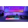 Turtle Beach Vulcan II Max žaidimų klaviatūra, optomechaninė, USB, QWERTZ, juoda