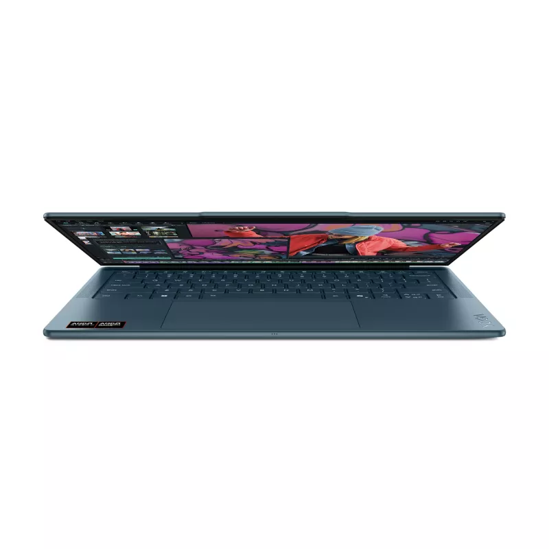 Nešiojamas kompiuteris Lenovo Yoga Slim 7 14AKP10 Copilot+ PC AMD Ryzen™ AI 7 350 35,6 cm (14 colių) 2.8K 16 GB LPDDR5-SDRAM 512 GB SSD Wi-Fi 7 (802.11be) Windows 11 Home Teal