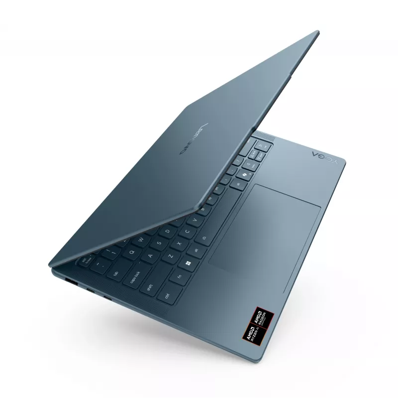 Nešiojamas kompiuteris Lenovo Yoga Slim 7 14AKP10 Copilot+ PC AMD Ryzen™ AI 7 350 35,6 cm (14 colių) 2.8K 16 GB LPDDR5-SDRAM 512 GB SSD Wi-Fi 7 (802.11be) Windows 11 Home Teal