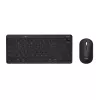 Trust Lyra belaidė klaviatūra su pele, RF Wireless + Bluetooth, QWERTZ, juoda