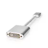 Nedis CCTB37250AL02 vaizdo kabelio adapteris 0,2 m DisplayPort į DVI-D sidabrinis