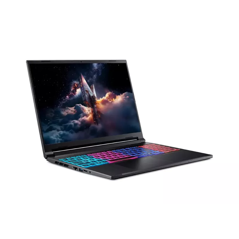 Nešiojamas kompiuteris Acer Nitro V 16S ANV16S-71-77SA – 16 colių WQXGA (2560×1600), Intel Core 7 240H, 16 GB DDR5, 1 TB SSD, NVIDIA GeForce RTX 5070, Windows 11 Home, juodas