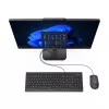Lenovo V100 All-in-One kompiuteris 23,8 colio Full HD IPS ekranas, Intel N100, 8 GB RAM, 256 GB SSD, Windows 11 Pro, juodas