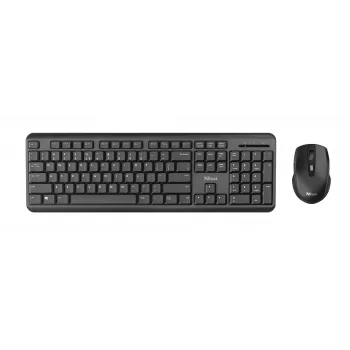 Trust TKM-350 belaidė klaviatūra ir pelė, QWERTZ, juoda