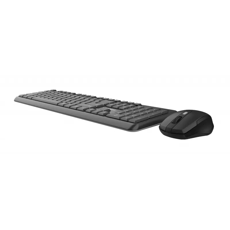 Trust TKM-350 belaidė klaviatūra ir pelė, QWERTZ, juoda