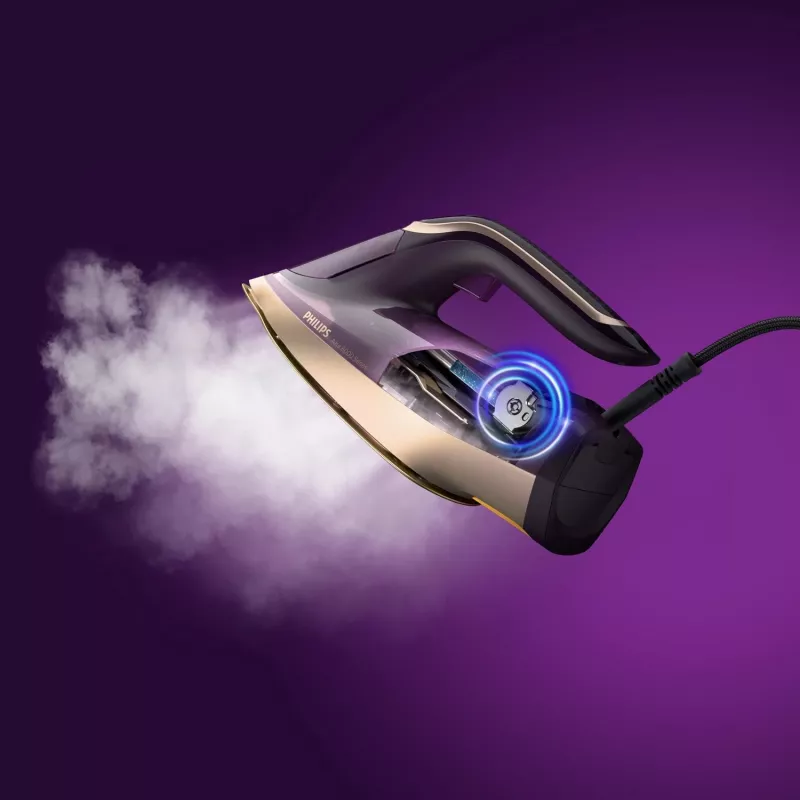 Lyginimo lygintuvas Philips DST8040/30 – 3000 W, 0,35 l talpa, SteamGlide Elite padas, vertikalus garas