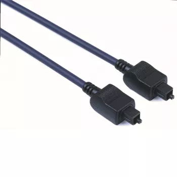 Hama 00205131 1,5 m TOSLINK garso laidas juodas (vyriškas į vyrišką)