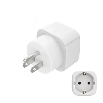 Hama 00223438 maitinimo kištukinis adapteris B tipas C tipas (Eurokištukas)+F tipas baltas