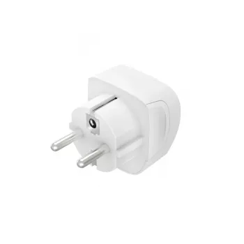 Hama 00223456 kištukinis adapteris Tipas E/F hibridinis Universalus Baltas