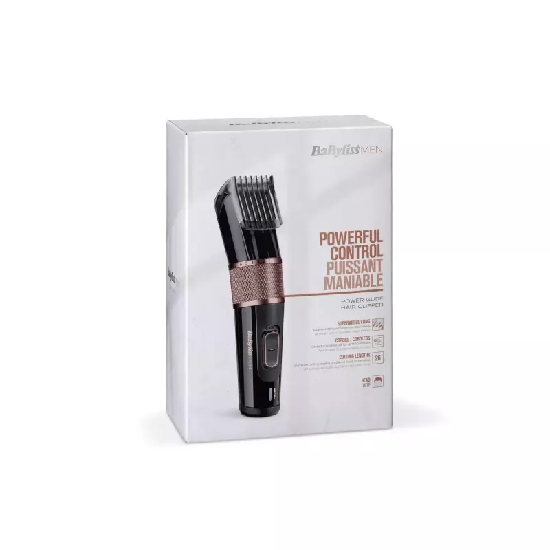 Plaukų kirpimo mašinėlė BaByliss E974E juoda ruda 26