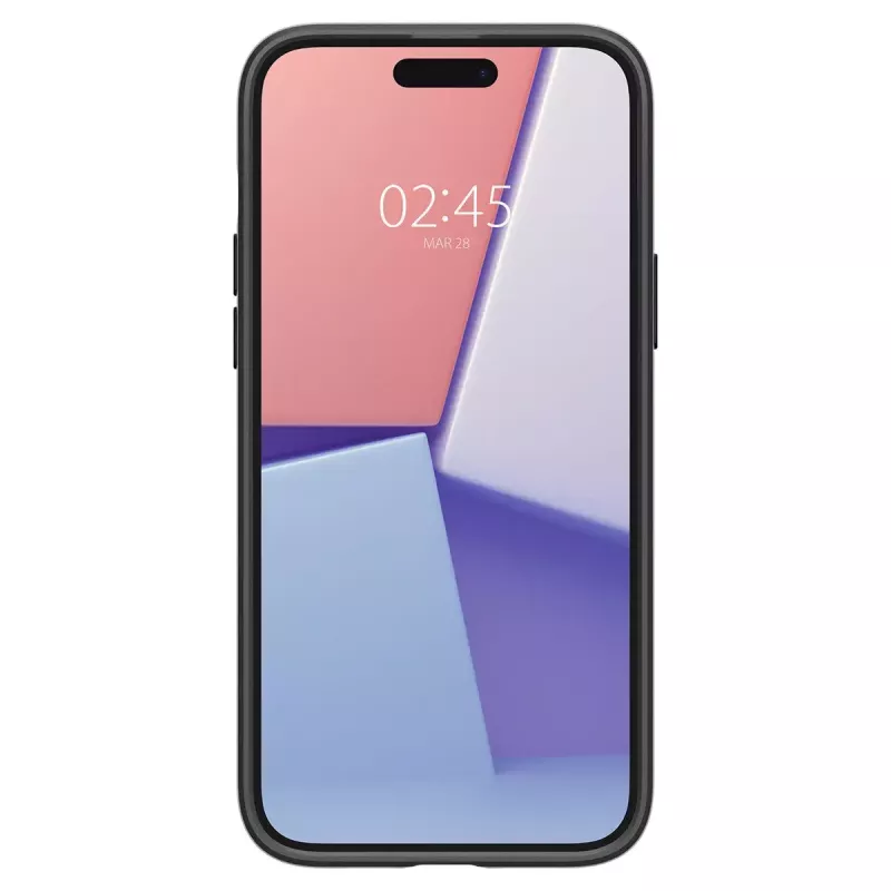 Dėklas Spigen ACS06776, skirtas iPhone 15, 15,5 cm, juodas