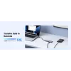 USB Type-C stotelė UGREEN 20956A su HDMI ir USB 3.0, 5 Gbps, 4K 3840x2160, sidabrinė