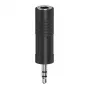Garso laidas Hama 00205196 3.5mm lizdas – 6.35mm kištukas juodas