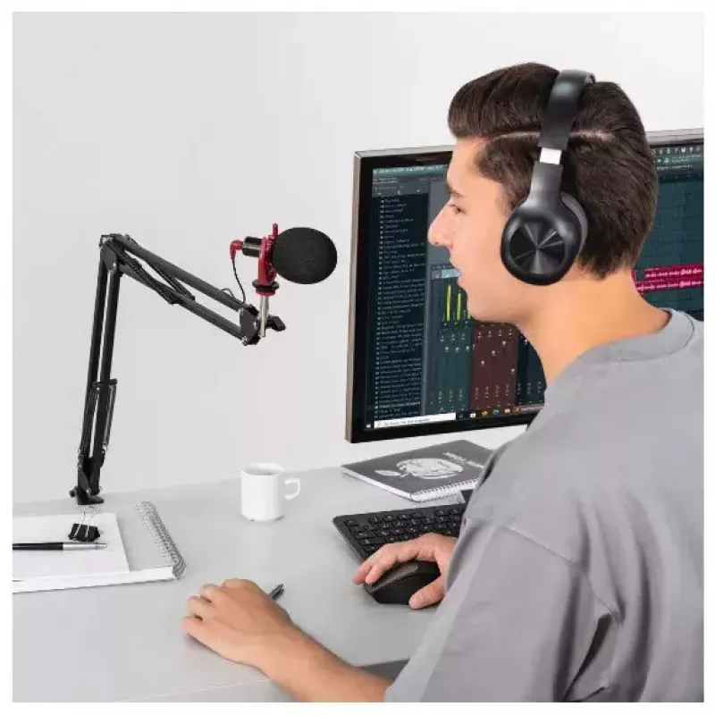 Hama 700 II žiedinis apšvietimas, mikrofonas, internetinė kamera, fotoaparatas, mobilusis telefonas / išmanusis telefonas, planšetė / UMPC juoda