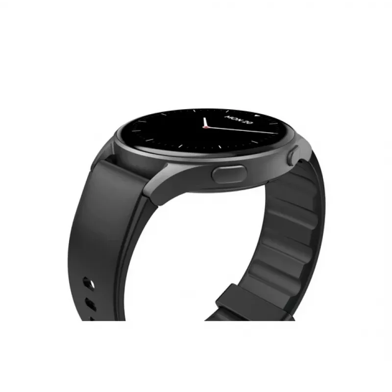 Hama Smartwatch 8900 3,63 cm (1,43 colio) AMOLED 45 mm Skaitmeninis 466 x 466 pikselių Liečiamas ekranas Juodas GPS (palydovas)