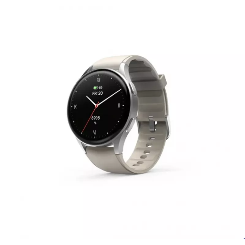 Hama Smartwatch 8900 sidabrinis 3,35 cm (1,32 colio) AMOLED 42 mm skaitmeninis 466 x 466 pikselių jutiklinis ekranas GPS