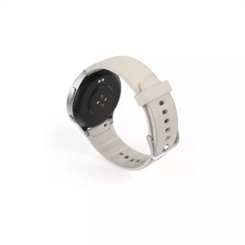 Hama Smartwatch 8900 sidabrinis 3,35 cm (1,32 colio) AMOLED 42 mm skaitmeninis 466 x 466 pikselių jutiklinis ekranas GPS