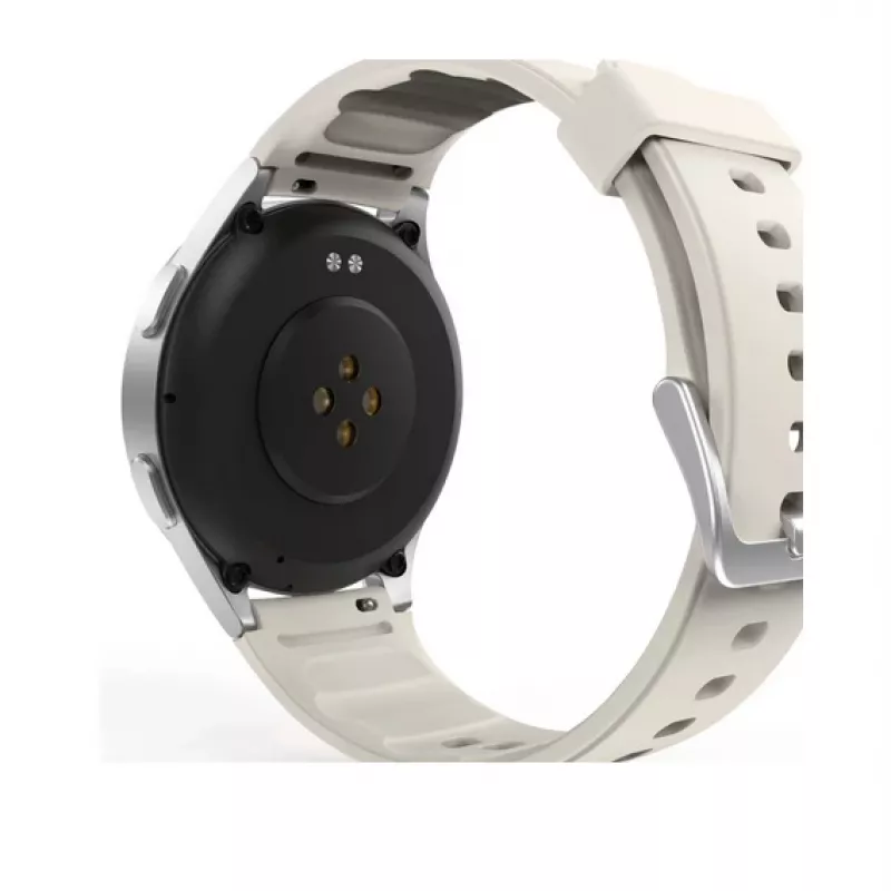 Hama Smartwatch 8900 sidabrinis 3,35 cm (1,32 colio) AMOLED 42 mm skaitmeninis 466 x 466 pikselių jutiklinis ekranas GPS
