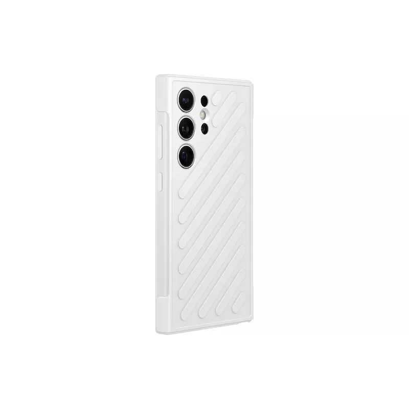 Dėklas Samsung Galaxy S24 Ultra šviesiai pilkas monochromatinis