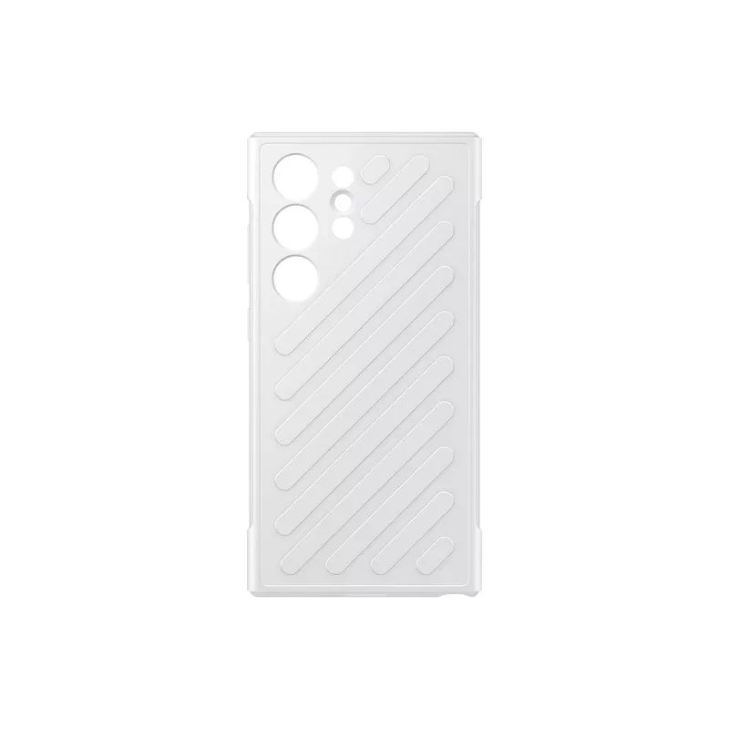 Dėklas Samsung Galaxy S24 Ultra šviesiai pilkas monochromatinis