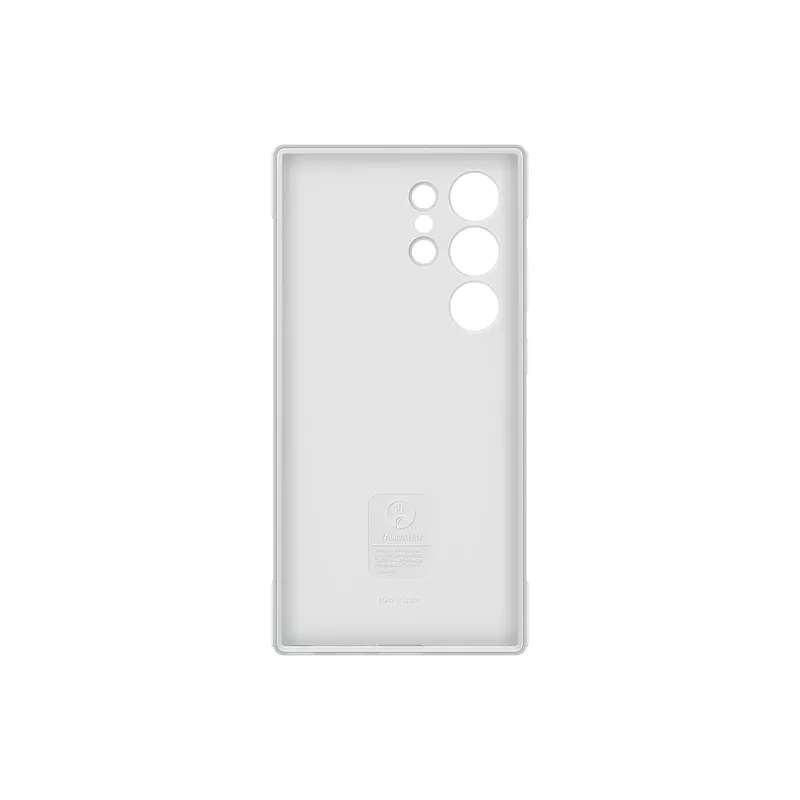 Dėklas Samsung Galaxy S24 Ultra šviesiai pilkas monochromatinis