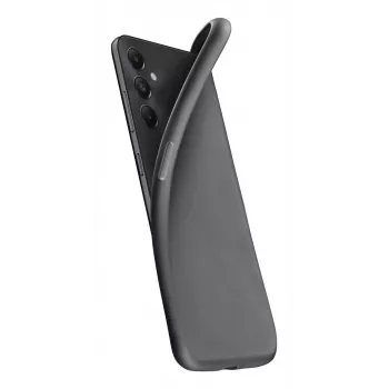Cellularline CHROMAGALA15K Chroma dėklas telefonui Samsung Galaxy A15 4G/5G, juodos spalvos