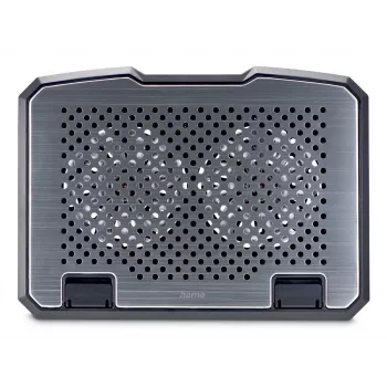 Hama Aliumininis aušinimo stovas nešiojamam kompiuteriui 39,6 cm (15,6 colio) Juodas