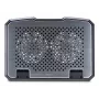 Hama Aliumininis aušinimo stovas nešiojamam kompiuteriui 39,6 cm (15,6 colio) Juodas