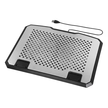 Hama Aliumininis aušinimo stovas nešiojamam kompiuteriui 39,6 cm (15,6 colio) Juodas