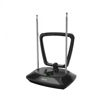 Vidinė antena Hama Classic 2m kabelis Juoda 105x150x195mm