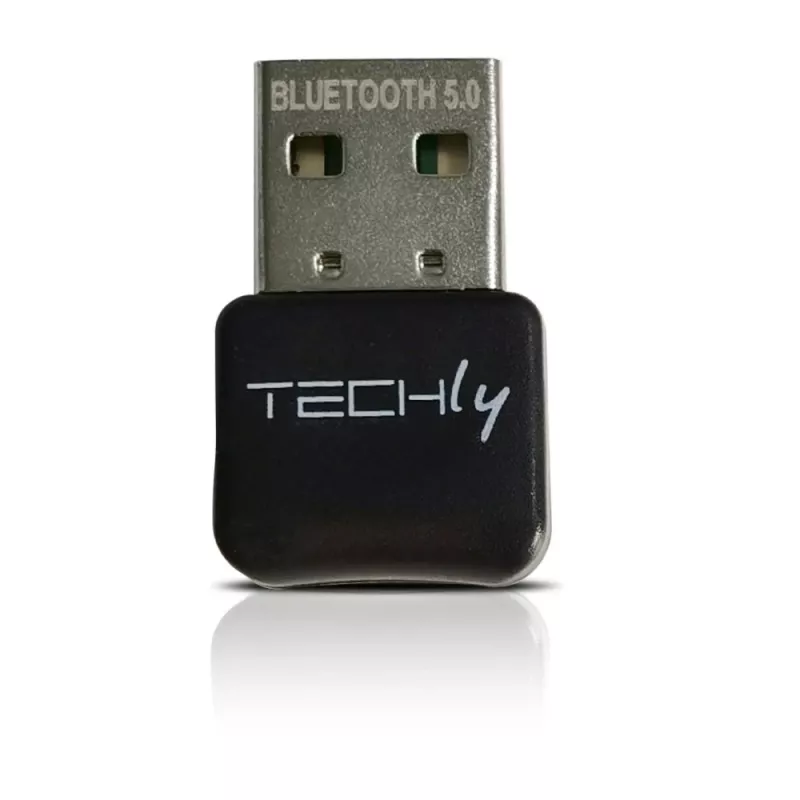 Techly IDATA USB-BLT5 USB Bluetooth 5.0 adapteris, juodas