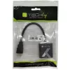 Techly adapteris HDMI į VGA juodas 0,1 m 1920x1200 60 Hz