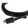HDMI kabelis TECHLY ICOC HDMI21-8-030 3 m, HDMI Type A (vyras–vyras), HDMI 2.1, 48 Gbit/s, auksu padengti kontaktai, juodas