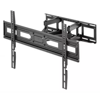 Manhattan TV ir monitoriaus laikiklis sieninis pilno judesio 1 ekranui 37-65 colių juodas VESA 100x100-600x400 mm iki 40 kg
