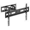 Manhattan TV ir monitoriaus laikiklis sieninis pilno judesio 1 ekranui 37-65 colių juodas VESA 100x100-600x400 mm iki 40 kg