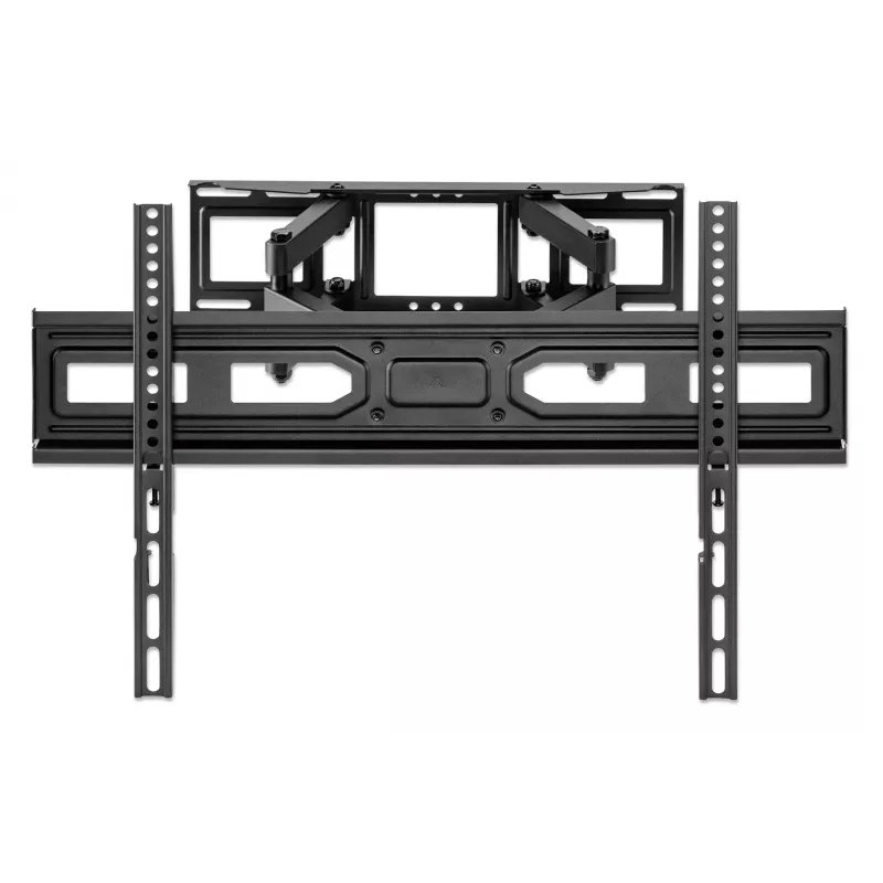 Manhattan TV ir monitoriaus laikiklis sieninis pilno judesio 1 ekranui 37-65 colių juodas VESA 100x100-600x400 mm iki 40 kg