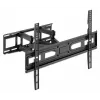 Manhattan TV ir monitoriaus laikiklis sieninis pilno judesio 1 ekranui 37-65 colių juodas VESA 100x100-600x400 mm iki 40 kg